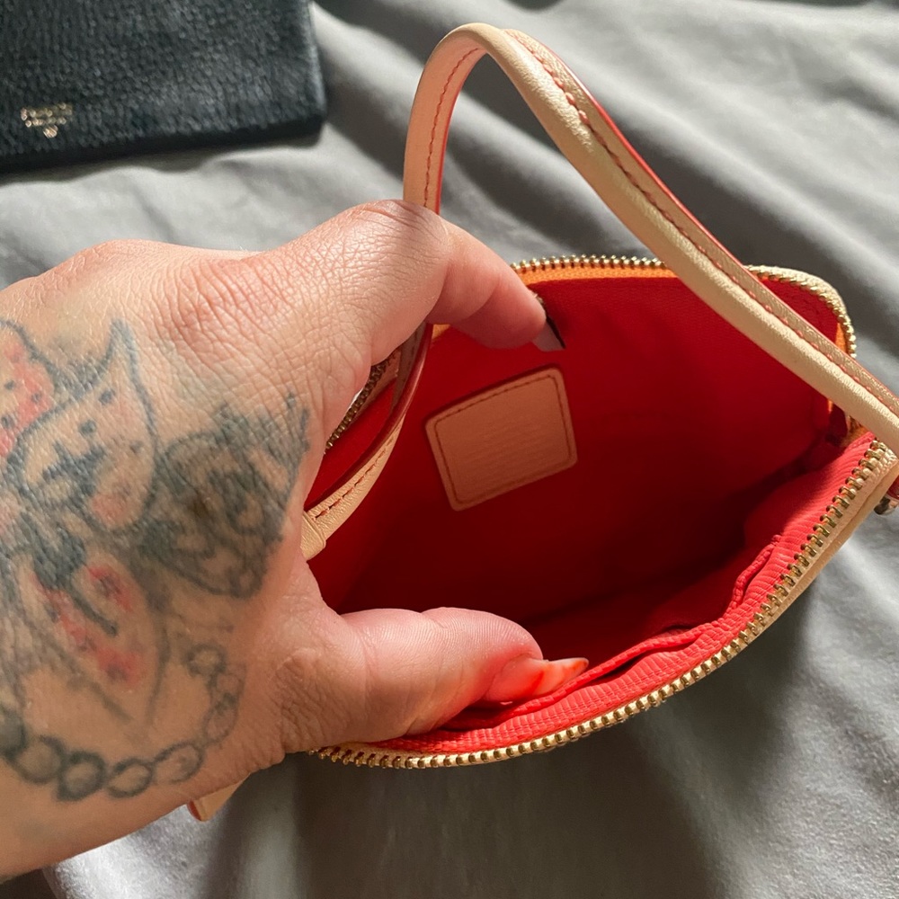 Coach small wristlet